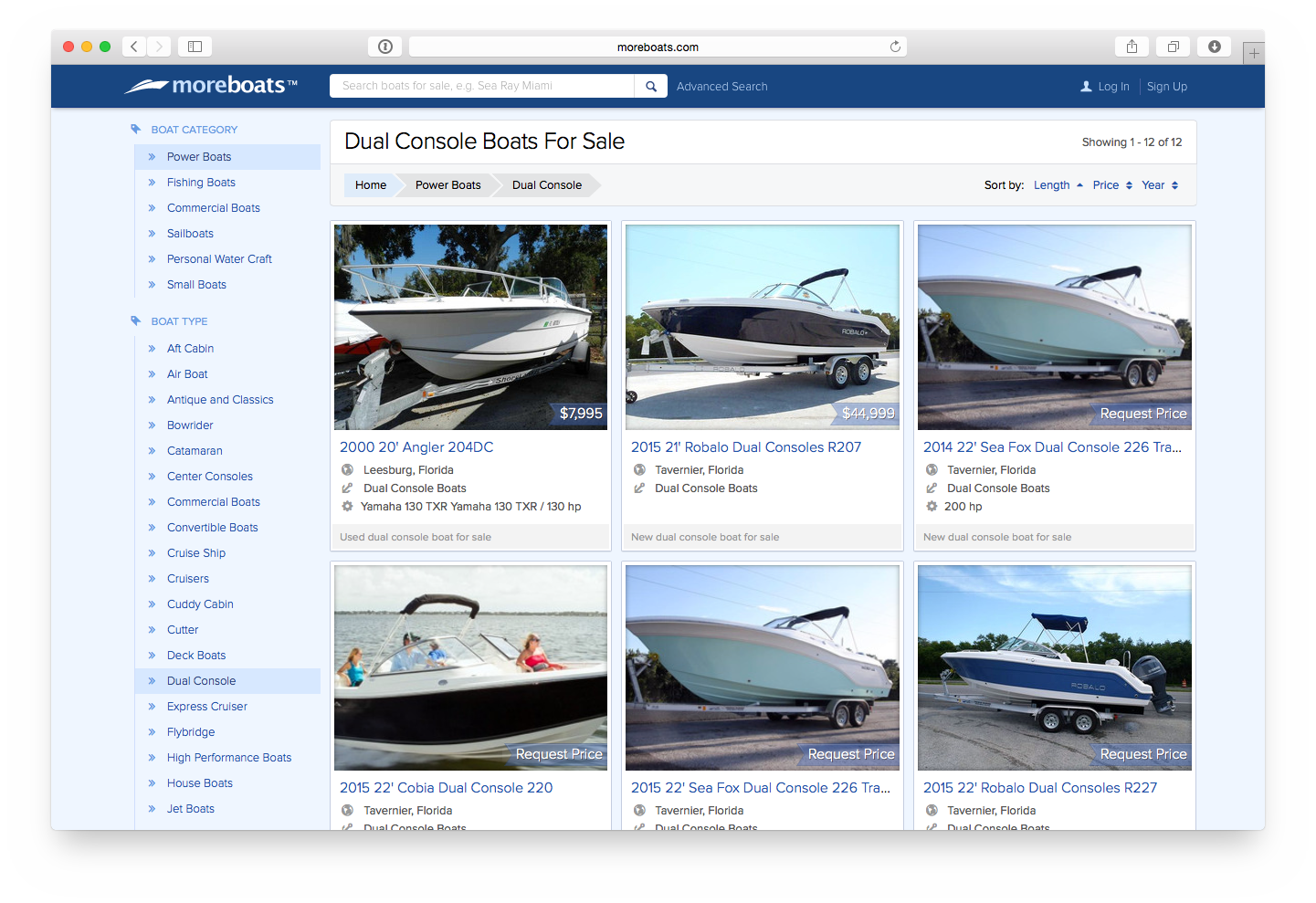 Moreboats.com Search Results